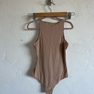 SKIMS Neutral Sleeveless Bodysuit